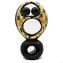 Hug Lovers Sculpture - Klimt Decoration - Original Murano Glass OMG