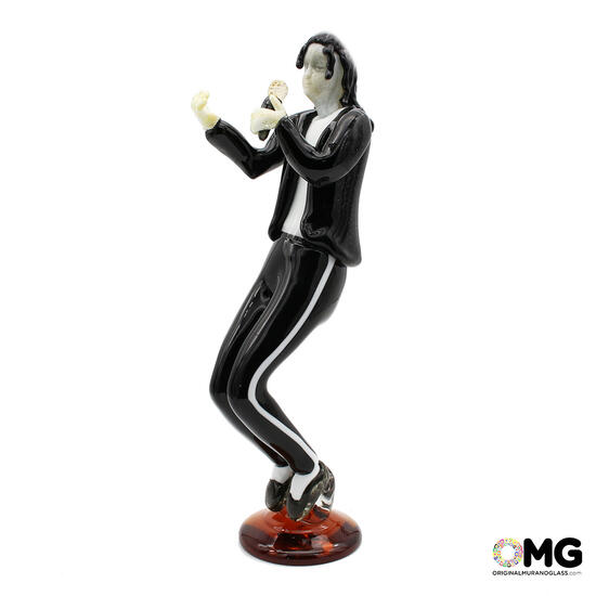 Sculptures & Figurines - Objects of Art glass - Various Collections: Michael  Jackson MJ Singing Murano Glass Sculpture