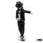 Michael Jackson MJ dançando escultura em vidro de Murano