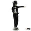 Escultura de cristal de Murano bailando Michael Jackson MJ