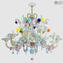 Lámpara de araña veneciana Magnolia - Colección de lujo - 15 luces