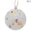 Set de 9 piezas Christmas Balls Fantasy Original Murano Glass Xmas