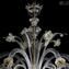 Venetian Chandelier Gemma Twisted - Classique - Murano Glass