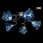 Ceiling Lamp Ares - 5 lights - Original Murano Glass