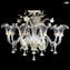 威尼斯吊燈 Elegante - 8 燈 - 純金 - 原始穆拉諾玻璃 OMG