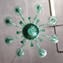 Venetian Chandelier Mazzini Green - Lance - Original Murano Glass