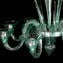 Venetian Chandelier Mazzini Green - Lance - Original Murano Glass