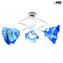 Ceiling Lamp Ares - 3 lights - Original Murano Glass