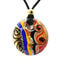 Colección Colgante Collar Artistas Maestros - Klimt- Cristal de Murano Orignal OMG