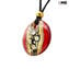 Pendentif collection Collier Artistes Maîtres - Botticelli - Verre de Murano Orignal OMG