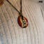 Pendentif collection Collier Artistes Maîtres - Botticelli - Verre de Murano Orignal OMG