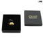 Klimt ring - 24kt Gold - Original Murano Glass OMG