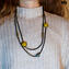 Necklace Elena - Yellow - Original Murano Glass OMG