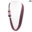 Halskette Millefili Conterie - Flavia - Pink - Original Muranoglas OMG