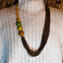 Necklace Millefili Conterie - Flavia - Amber - Original Murano Glass OMG