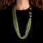 Collar Millefili Conterie - Flavia - Verde - Cristal de Murano original OMG