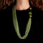 Collier Millefil Conterie - Flavia - Vert - Verre de Murano Original OMG