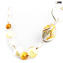 Necklace Lucy  - with gold and aventurine - Original Murano Glass OMG
