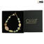 Bracciale Salley- perle con oro - Vetro di Murano Originale OMG