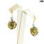 Boma Earrings - Gold - Original Murano Glass OMG