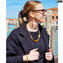 Nanga Earrings - with aventurine - Original Murano Glass OMG