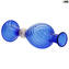 Veronese 꽃병 - 파란색 - 오리지널 Murano Glass OMG
