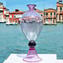 Jarrón Veronese - Rosa - Cristal de Murano original OMG