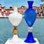 Veronese 꽃병 - 흰색 - 오리지널 Murano Glass OMG