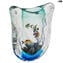 Vase Aquarium - avec poissons tropicaux - Verre de Murano Original OMG