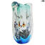Vase Aquarium - with tropical fish - Original Murano Glass OMG