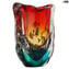 Vase Aquarium - Sunset- com peixes tropicais - Original Murano Glass OMG