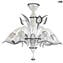 Venetian Chandelier - Calla Crystal black - Original Murano Glass