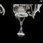 ثريا فينيسية - كريستال كالا أبيض - زجاج مورانو الأصلي