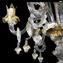 Venezianischer Kronleuchter - Tintoretto - Reines Gold - Muranoglas