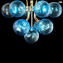 Deckenlampe - Atmosphera - Blau - Original Muranoglas OMG