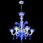 ثريا ريجينا الفينيسية - أزرق - زجاج مورانو الأصلي