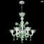 Candelabro Veneziano Regina - Verde - Vidro Murano Original