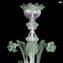 Candelabro Veneziano Regina - Verde - Vidro Murano Original