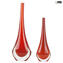 Vase Viper - Carmine - Sommerso - Original Murano Glass OMG