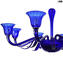 威尼斯枝形吊燈 -Tremiti - 藍色 - Murano Glass