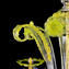 Candelabro Veneziano - Ca Massari - Vidro Murano Original - Amarelo