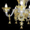 威尼斯枝形吊燈 Regina - 琥珀色 - Original Murano Glass