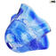 Lámpara colgante - Azul - Sbruffy - Cristal de Murano original