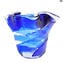 센터피스 Sbruffi 블루 - 오리지널 Murano Glass OMG