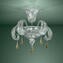 Milva- Lámpara de techo - Cristal de Murano original OMG