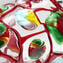 Floral Garden - Jarrón soplado rojo - Cristal de Murano original OMG®