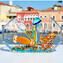 Acquario Ottagonale - con Pesci Tropicali - Vetro di Murano Originale 