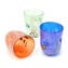 3 Bicchieri Fruit - Goto di Fornace - Vetro di Murano Originale OMG