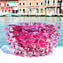 Vase Thorns - rose - Centre de table - Verre de Murano original OMG