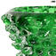 Vaso Spinato - verde - Centrotavola - Vetro di Murano Originale OMG